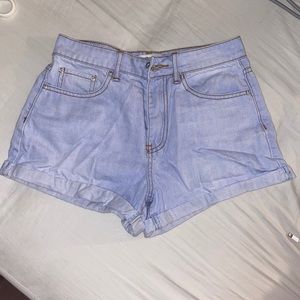 jean shorts forever 21